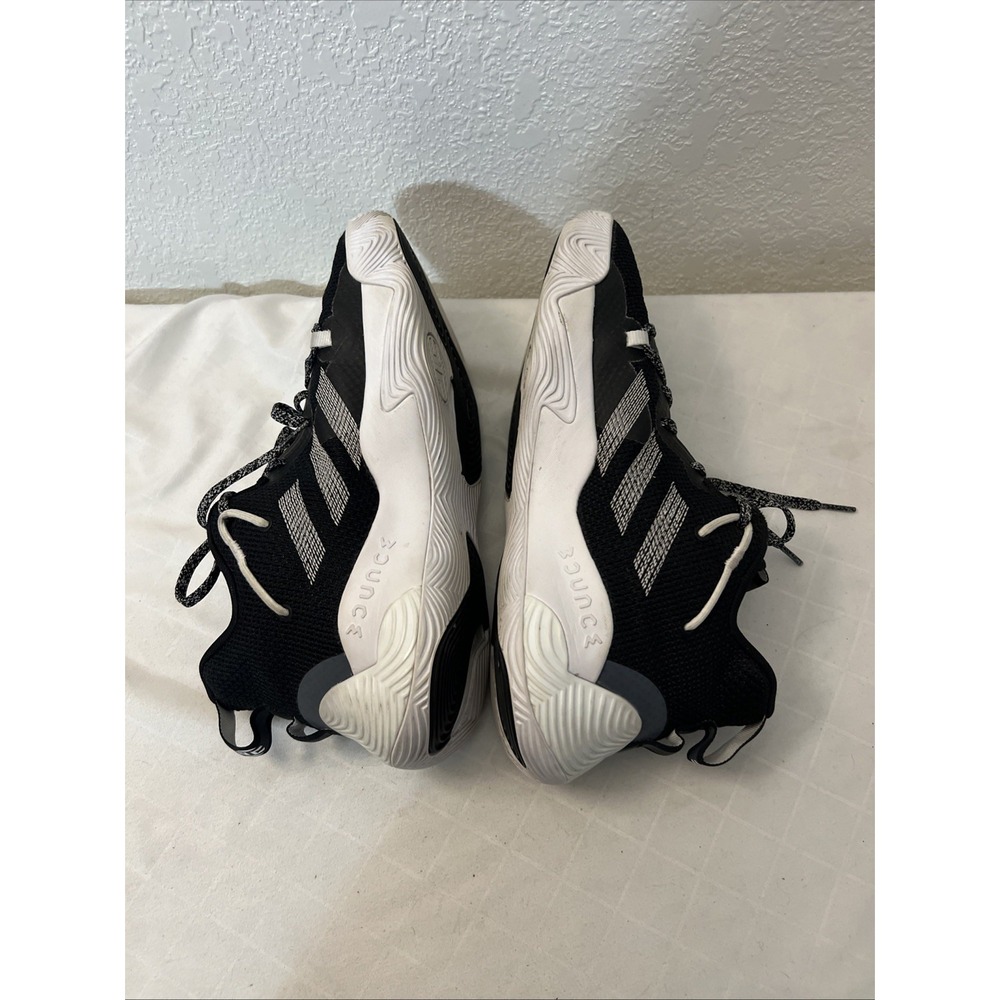 Adidas Harden Stepback‎ 3 Mens 10 Womens 11 Core Black White GY8630 Basketball - Picture 3 of 8